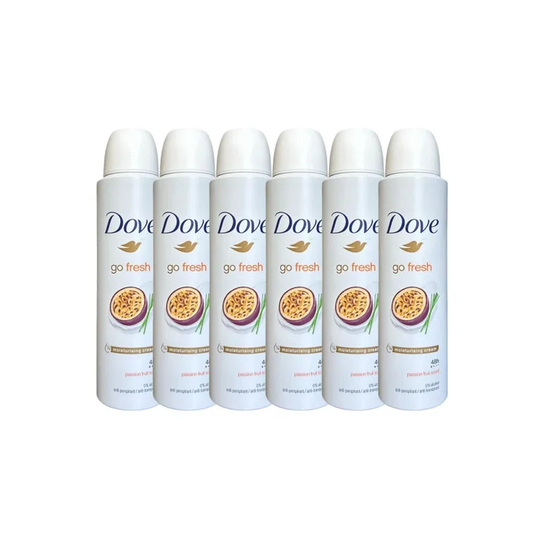 Dove Passion Fruit Body Spray 150 ML x (6) Pack