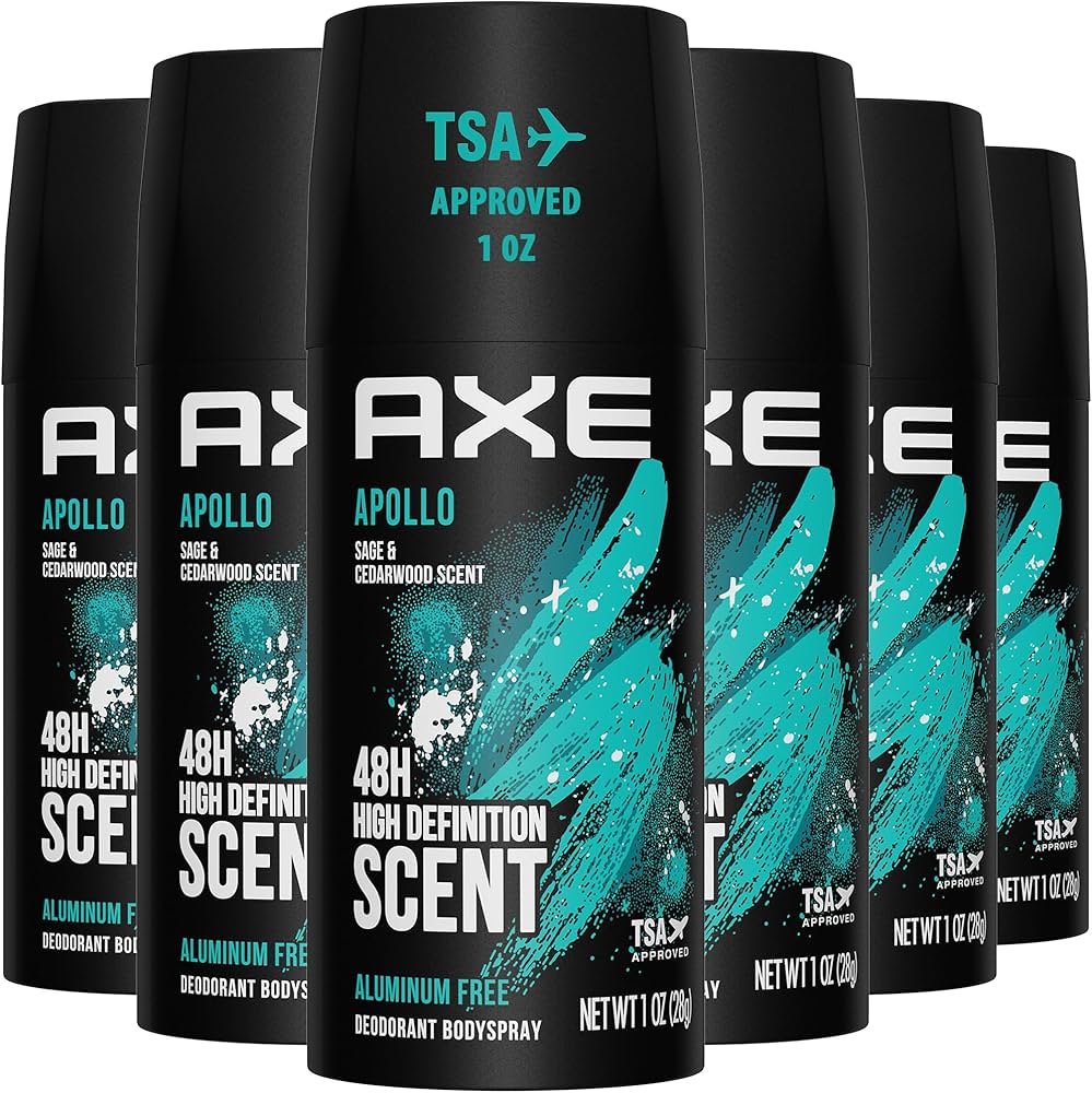 Axe Apollo Body Spray 150 ML (6) Pack