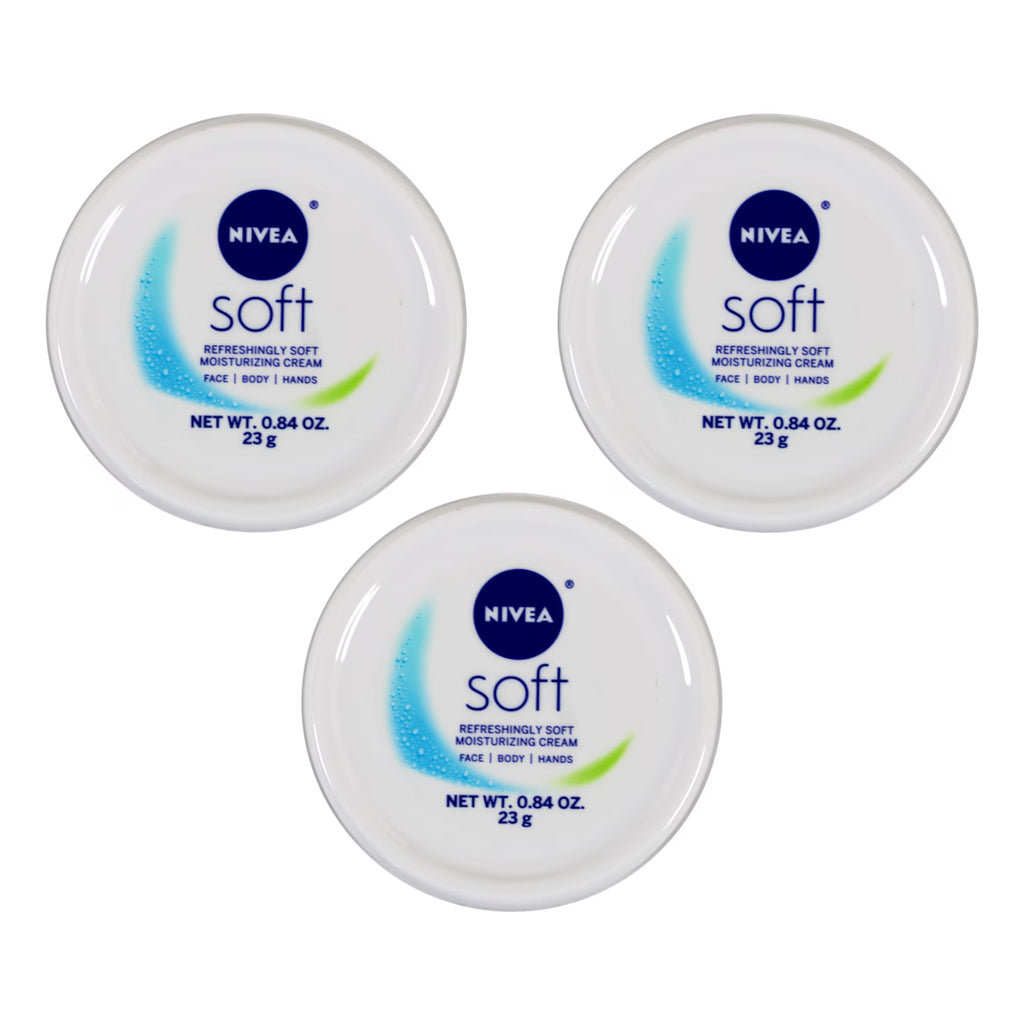 Nivea Soft Lotion 50 ML x (3) Pack