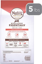 Nutro Wholesome Essential Salmon and Brown Rice Recipe 5lbs x (4) Packs
